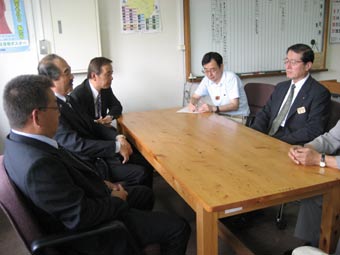農林水産部大口支所と災害協定締結写真2